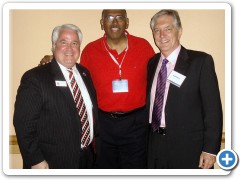Kevin Ambler with Michael Steele and Jack Harris